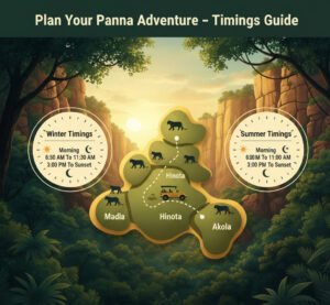 Panna Tiger Safari Timings